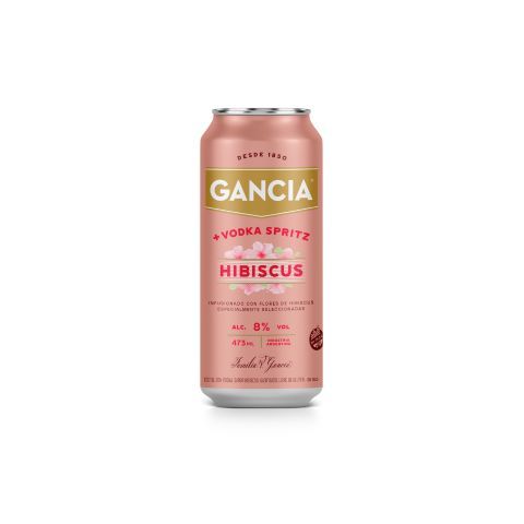 Gancia Hibiscus + Vodka Spritz